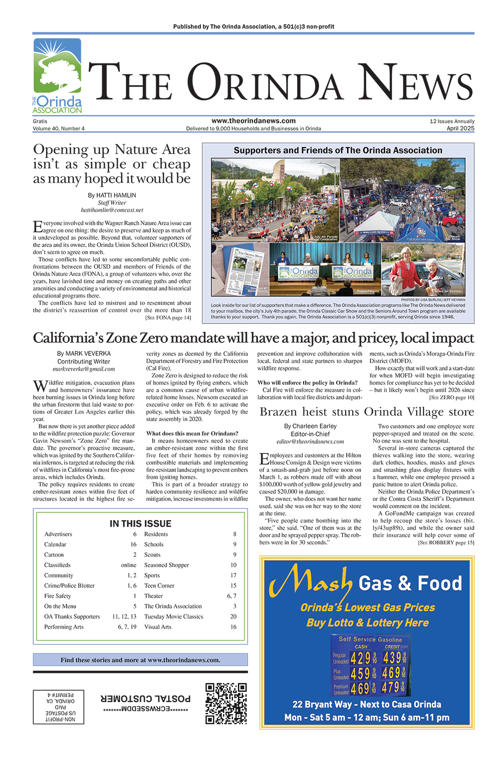 April 2025 Orinda News.indd | The Orinda News